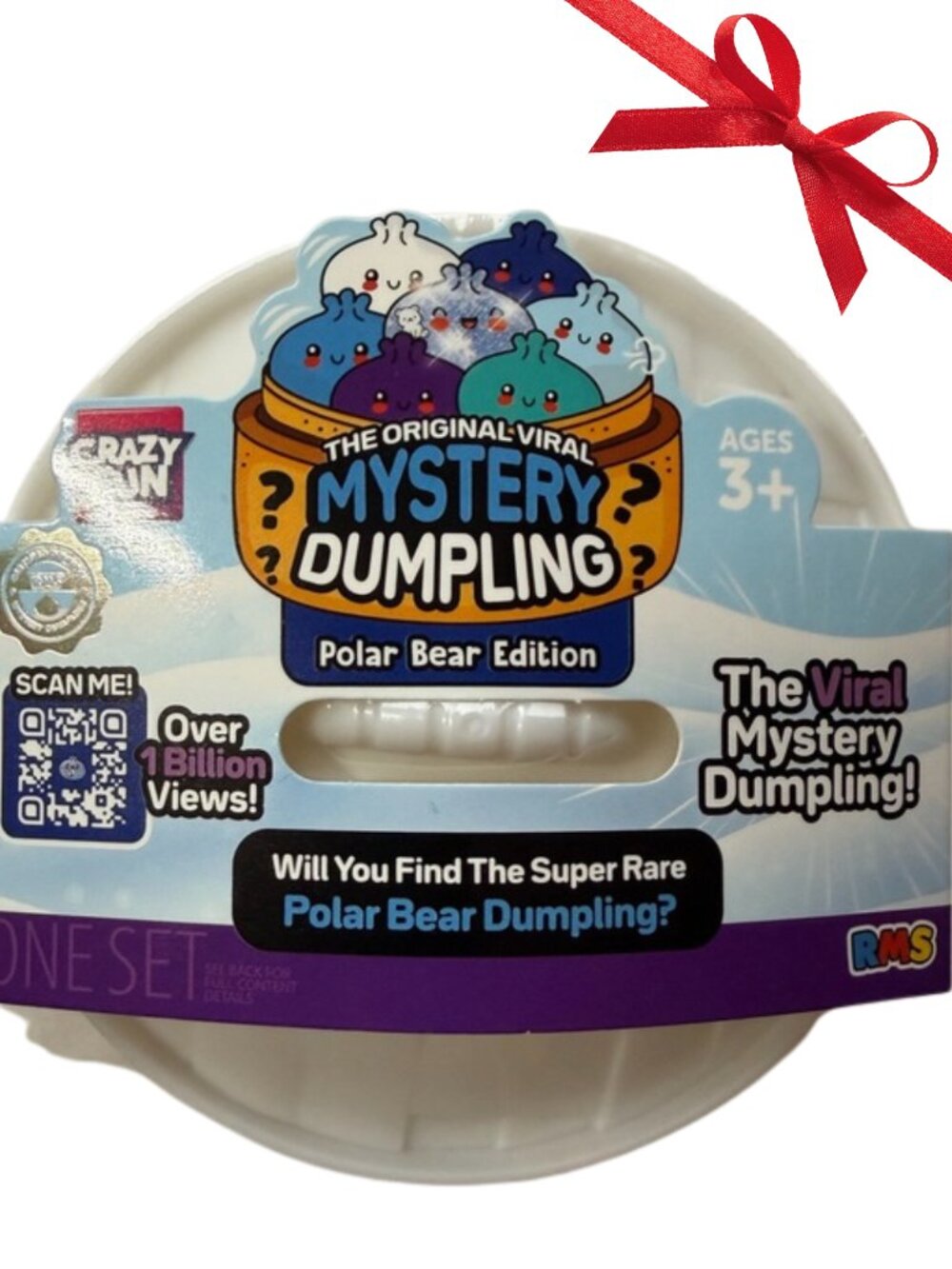 🐻❄️🥟 NIB RMS Crazy Fun Mystery Dumpling – Polar Bear Edition ❄️✨RARE